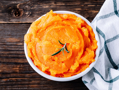 mashed carrots