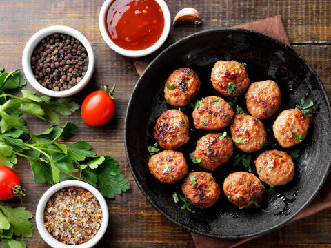 Boulettes de veau en sauce tomate