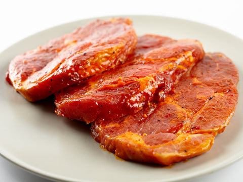 Ready-to-grill Honey & Sriracha Marinated Pork Chops