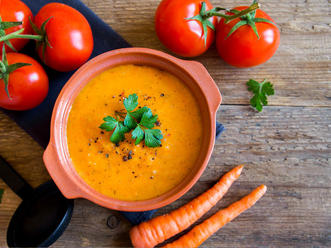 Orange Carrot Ginger Soup