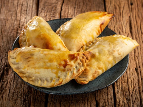 Vegetarian Empanadas with Mozzarella Cheese
