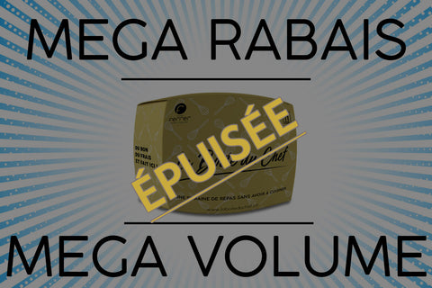 Mega discount, mega volume