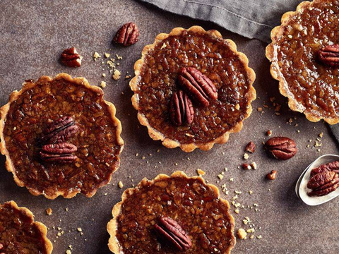 Pecan-Caramel Tartlets