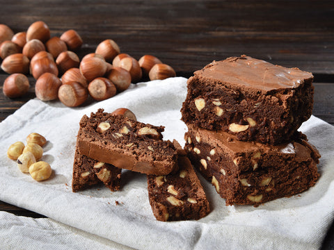 Large Hazelnut Brownie