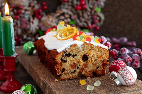 Cognac-soaked Fruit cake