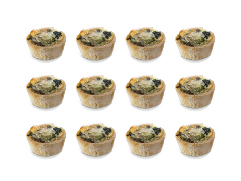 Mini quiches florentines
