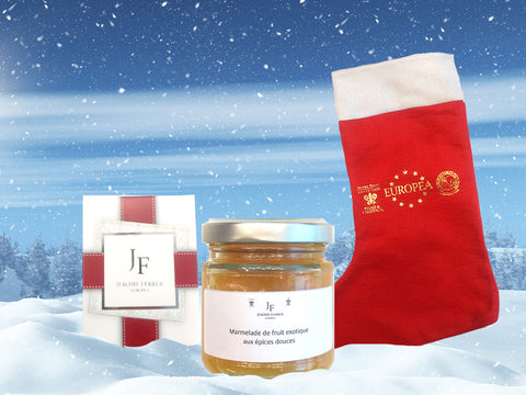 1 spread spread of holiday time<br> + Gift box + Christmas stockings <br><span class='nouveau'>NEW</span>