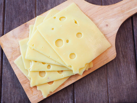 6 Tranches de fromage suisse