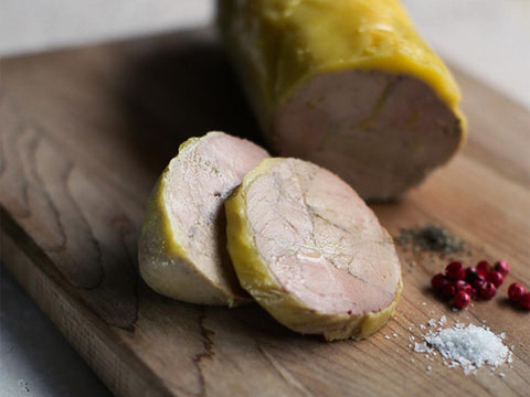 Ballotin de foie gras maison + brioche
