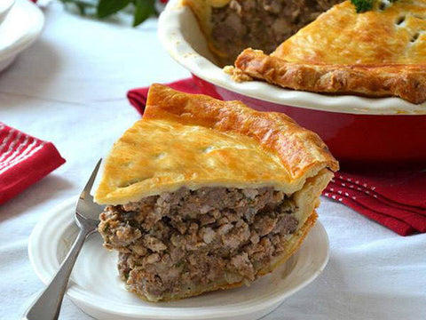 Our Traditional "Tourtiere" Meat Pie